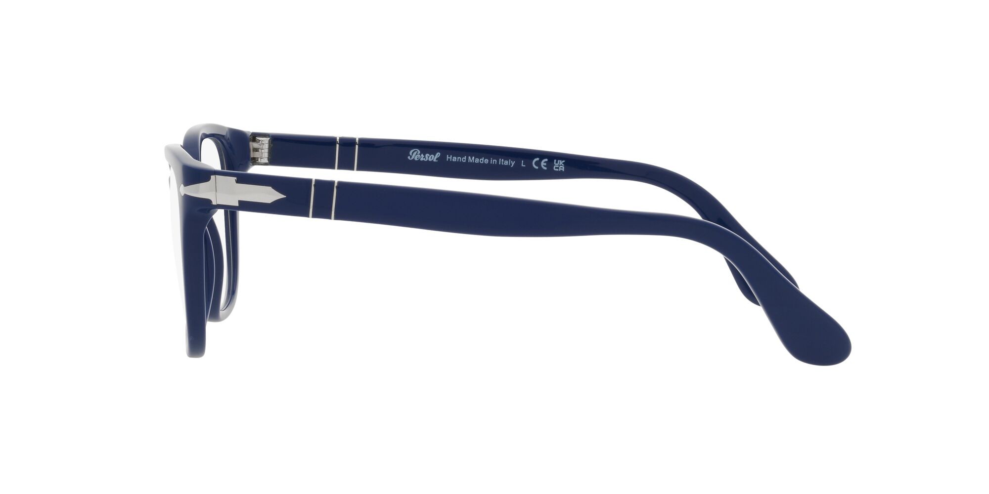 Brillen Persol PO 3263V (1170) farbe blu tinta unita form quadratisch gläser lente demo