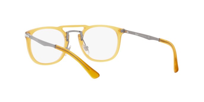 Eyeglasses Persol PO 3265V (204) color miele shape rectangle lenses demo lens
