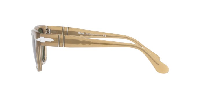 Occhiali da sole Persol PO 3269S (116931) colore beie opal forma rettangolare lenti green