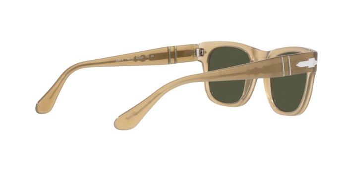 Occhiali da sole Persol PO 3269S (116931) colore beie opal forma rettangolare lenti green