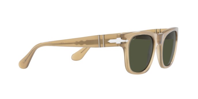 Occhiali da sole Persol PO 3269S (116931) colore beie opal forma rettangolare lenti green