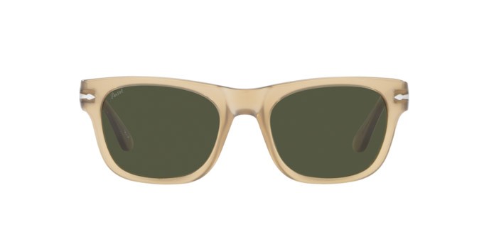 Occhiali da sole Persol PO 3269S (116931) colore beie opal forma rettangolare lenti green