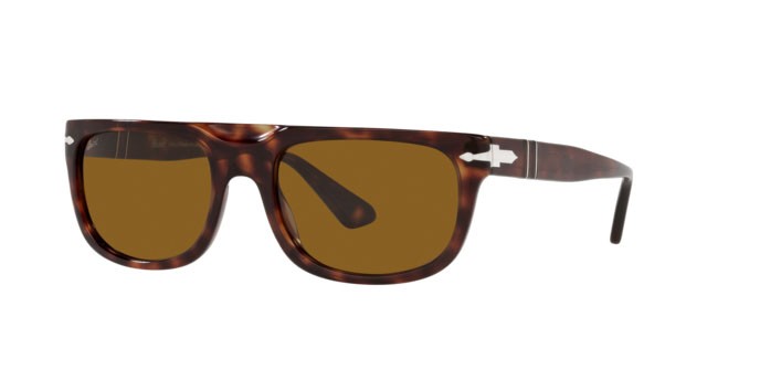Sonnenbrillen Persol PO 3271S (24/33) farbe havana form rechteckig gläser brown