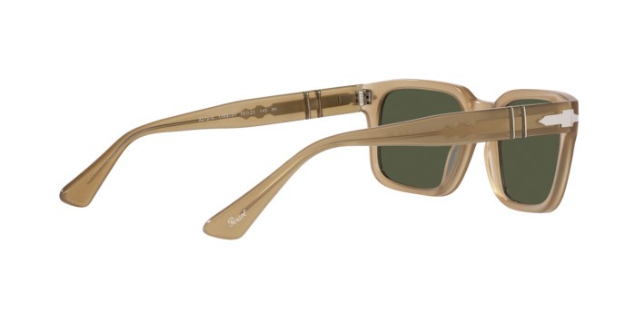 Sonnenbrillen Persol PO 3272S (116931) farbe beige opalino form rechteckig gläser verde