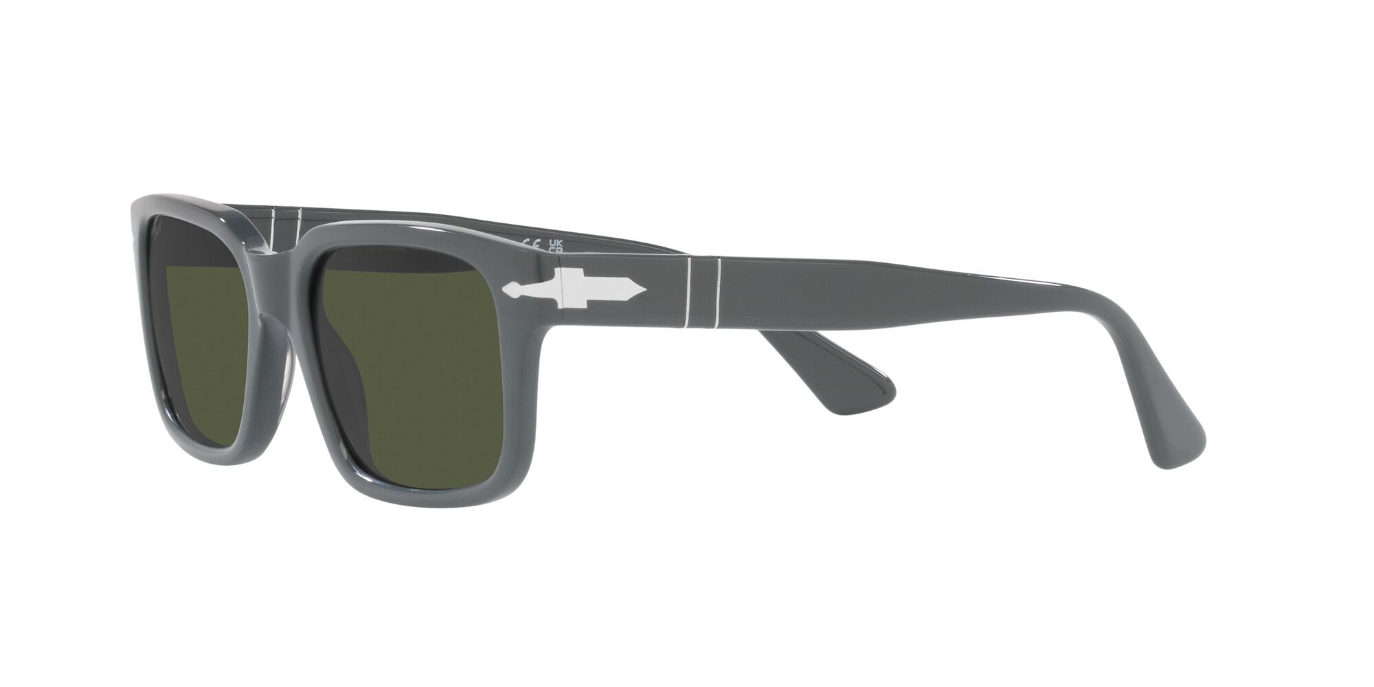 Sunglasses Persol PO 3272S (117331) color grigio shape rectangle lenses verde