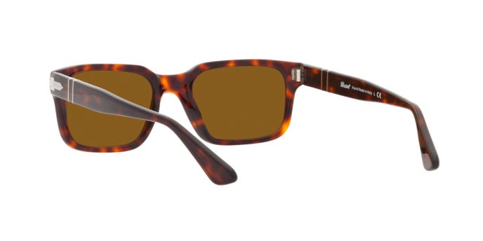 Sonnenbrillen Persol PO 3272S (24/33) farbe havana form rechteckig gläser brown