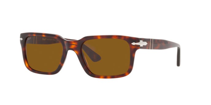 Sonnenbrillen Persol PO 3272S (24/33) farbe havana form rechteckig gläser brown