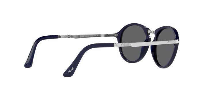 Sunglasses Persol PO 3274S (1144B1) color blu shape pantos lenses dark grey