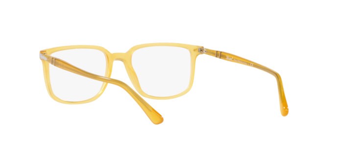 Eyeglasses Persol PO 3275V (204) color miele shape rectangle lenses demo lens