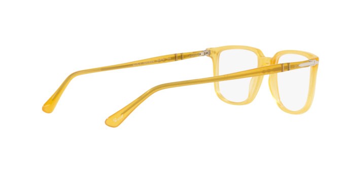 Eyeglasses Persol PO 3275V (204) color miele shape rectangle lenses demo lens