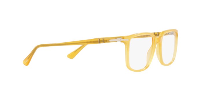 Eyeglasses Persol PO 3275V (204) color miele shape rectangle lenses demo lens