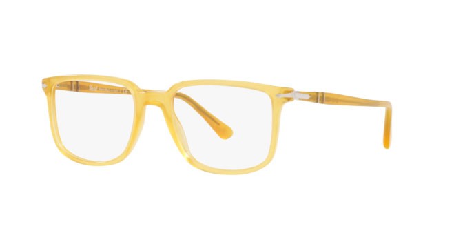 Eyeglasses Persol PO 3275V (204) color miele shape rectangle lenses demo lens
