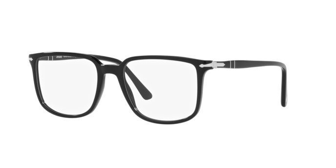 Eyeglasses Persol PO 3275V (95) color black shape rectangle lenses demo lens