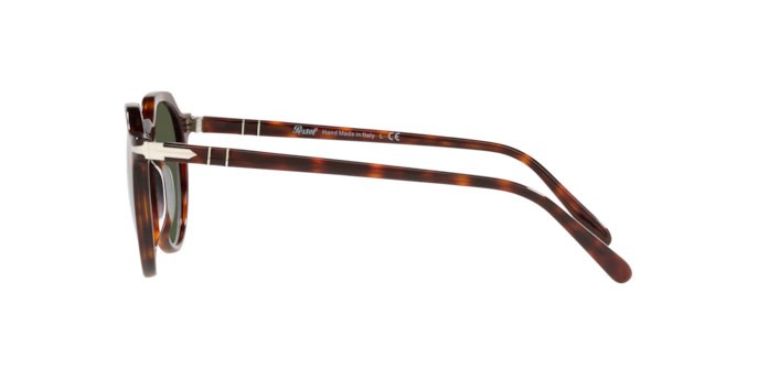Sonnenbrillen Persol PO 3281S (24/31) farbe havana form pantos gläser green