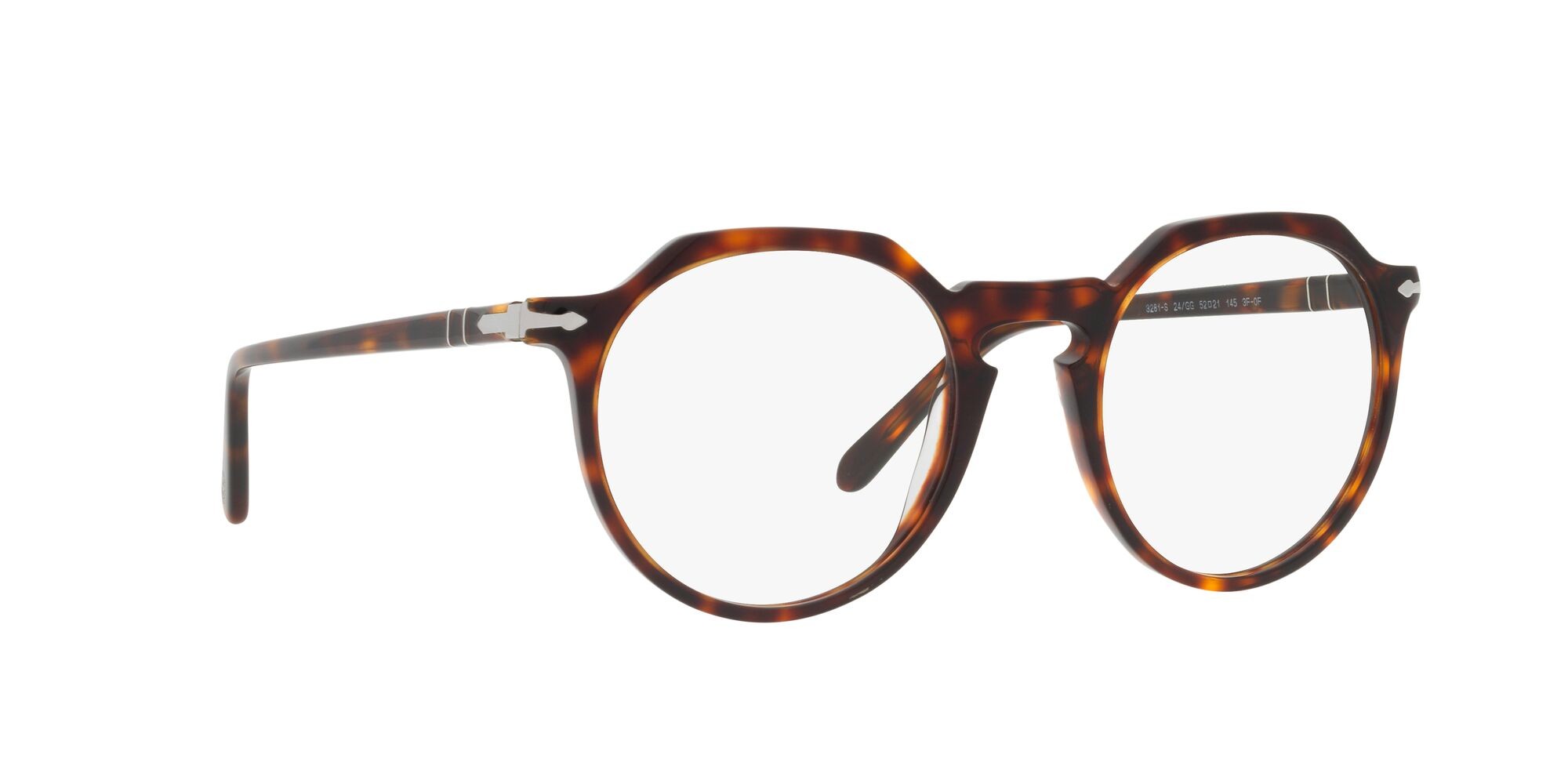 Sonnenbrillen Persol PO 3281S (24/GG) farbe havana form pantos gläser transitions 8 sapphire