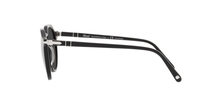 Sonnenbrillen Persol PO 3281S (95/48) farbe black form pantos gläser polar dark grey