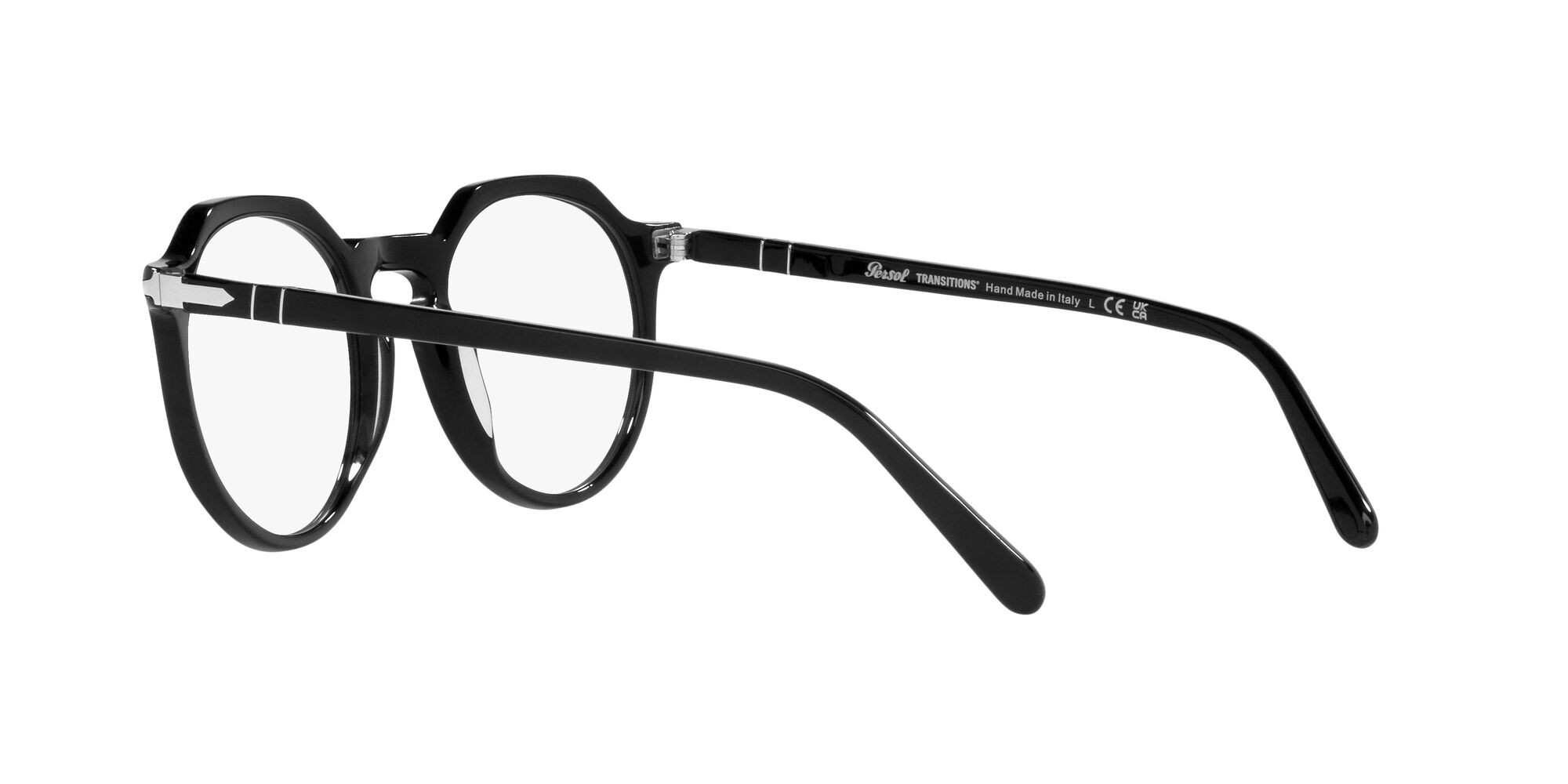 Sonnenbrillen Persol PO 3281S (95/GH) farbe nero form pantos gläser transitions 8 grey