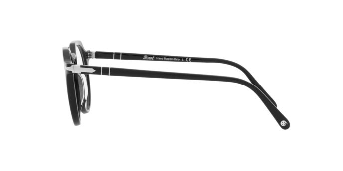 Brillen Persol PO 3281V (95) farbe black form pantos gläser demo lens