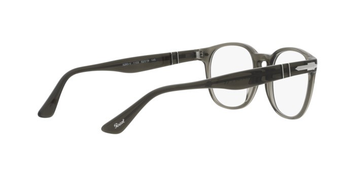 Eyeglasses Persol PO 3283V (1103) color trasparent taupe grey shape square lenses demo lens
