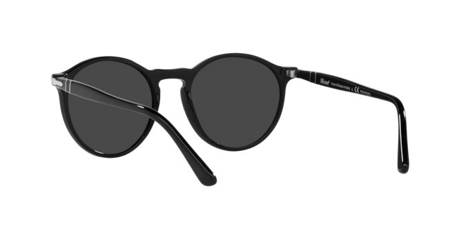 Sonnenbrillen Persol PO 3285S (95/48) farbe black form rund gläser polar black