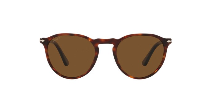 Occhiali da sole Persol PO 3286S (24/57) colore havana forma pantos lenti polar brown