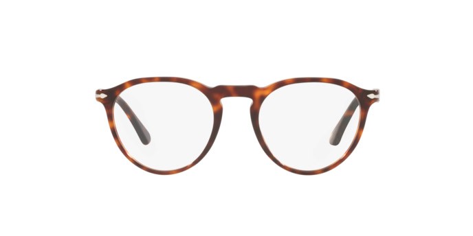 Eyeglasses Persol PO 3286V (24) color havana shape pantos lenses demo lens