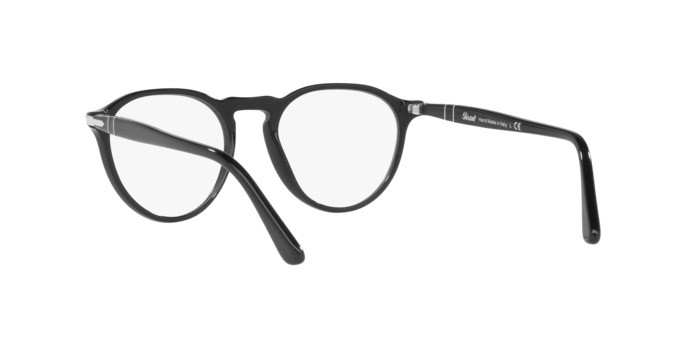 Brillen Persol PO 3286V (95) farbe black form pantos gläser demo lens