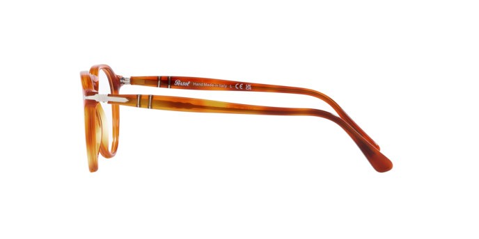 Eyeglasses Persol PO 3286V (96) color terra di siena shape pantos lenses lente demo