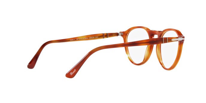 Eyeglasses Persol PO 3286V (96) color terra di siena shape pantos lenses lente demo