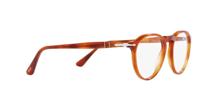Eyeglasses Persol PO 3286V (96) color terra di siena shape pantos lenses lente demo
