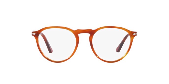 Eyeglasses Persol PO 3286V (96) color terra di siena shape pantos lenses lente demo