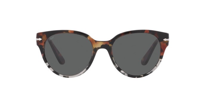 Sonnenbrillen Persol PO 3287S (1159B1) farbe smoke havana dk grad havana form pantos gläser dark grey