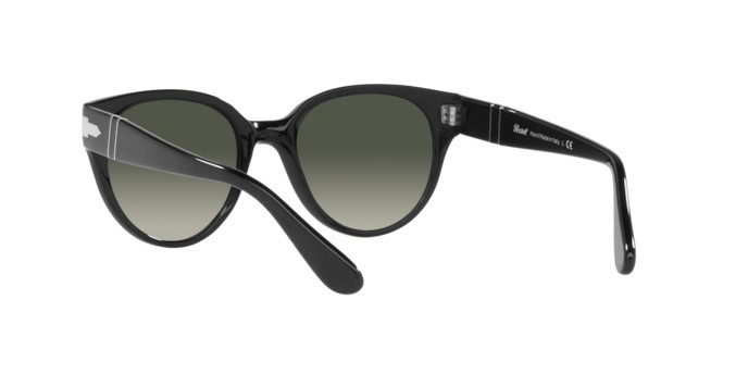 Sunglasses Persol PO 3287S (95/71) color black shape pantos lenses gradiente grey