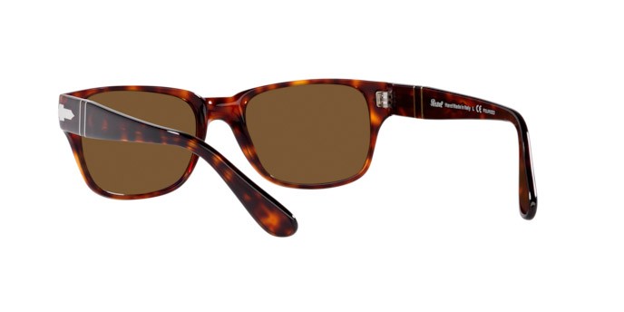 Occhiali da sole Persol PO 3288S (24/57) colore havana forma rettangolare lenti polar brown