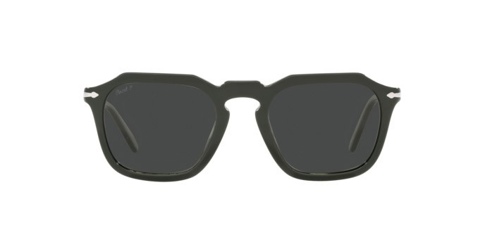 Sonnenbrillen Persol PO 3292S (118848) farbe verde scuro form quadratisch gläser polar nera