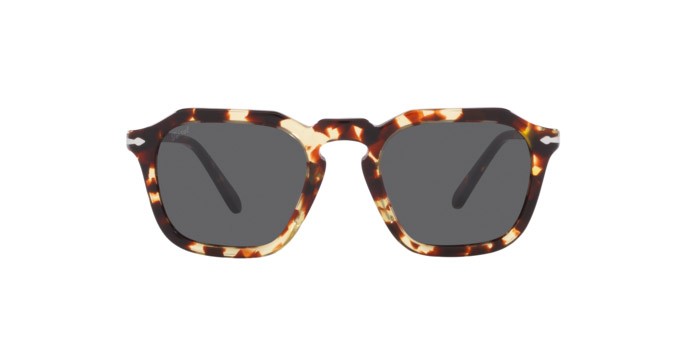 Sonnenbrillen Persol PO 3292S (985/B1) farbe tabacco virginia form quadratisch gläser dark grey