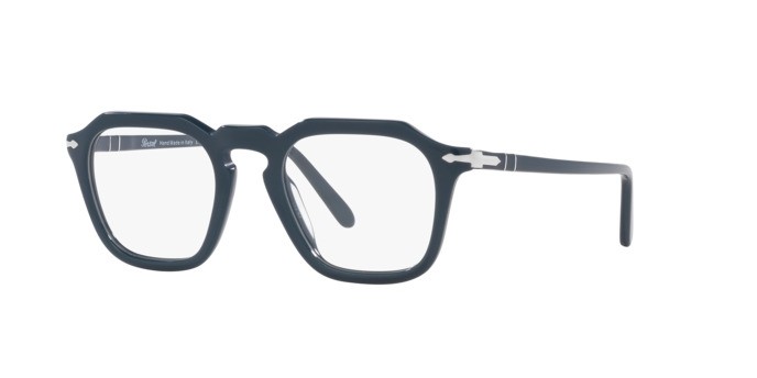 Brillen Persol PO 3292V (1186) farbe blu sbiadito form quadratisch gläser lente demo