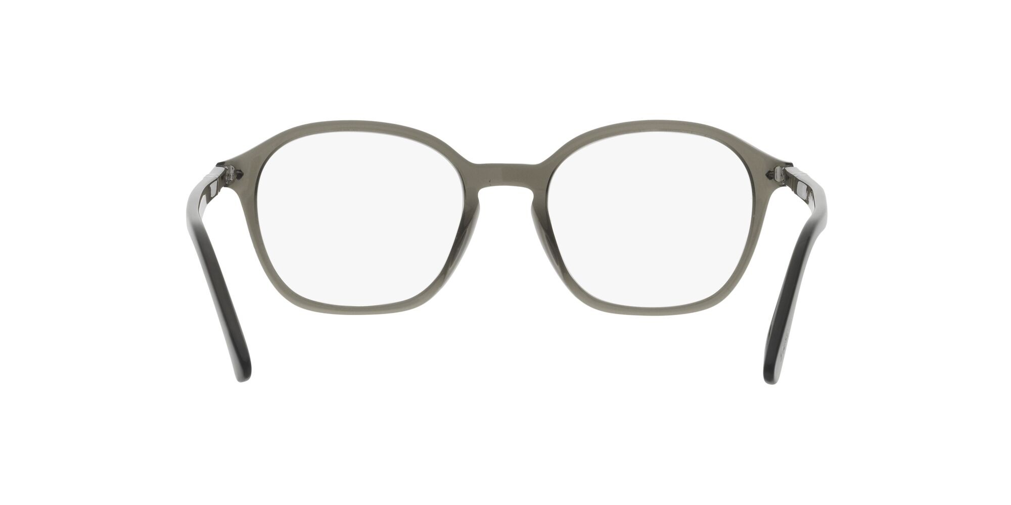 Occhiali da vista Persol PO 3296V (1103) colore opale fumo forma quadrato lenti lente demo