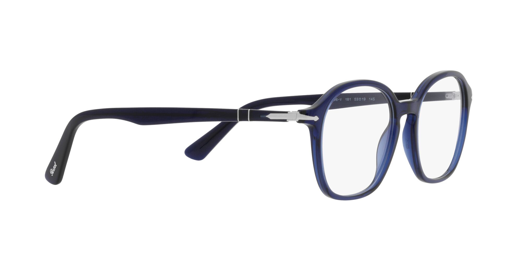 Brillen Persol PO 3296V (181) farbe blu form quadratisch gläser lente demo