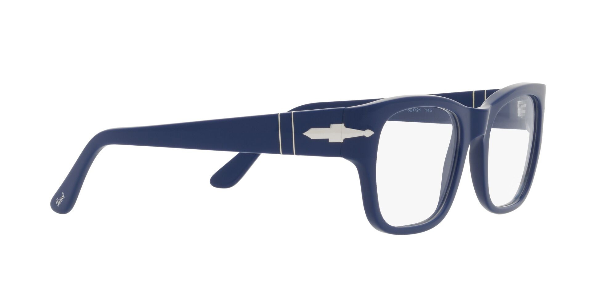 Occhiali da vista Persol PO 3297V (1170) colore blu forma rettangolare lenti lente demo