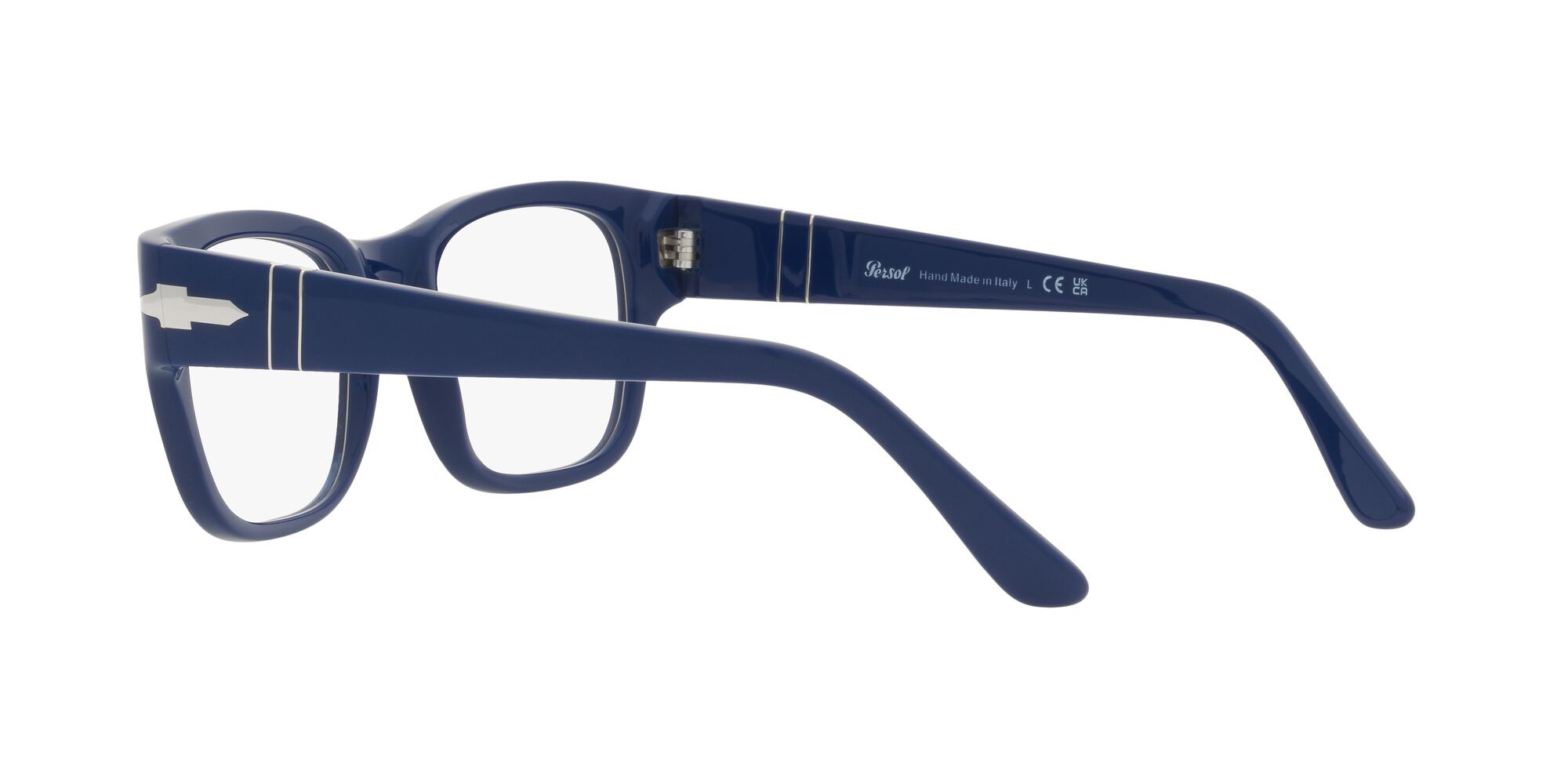 Occhiali da vista Persol PO 3297V (1170) colore blu forma rettangolare lenti lente demo