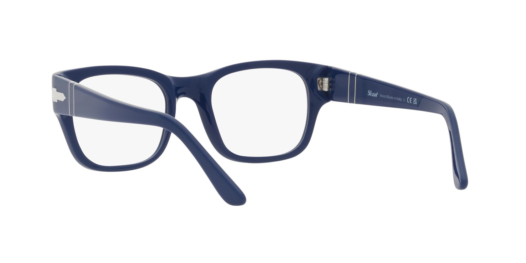 Occhiali da vista Persol PO 3297V (1170) colore blu forma rettangolare lenti lente demo