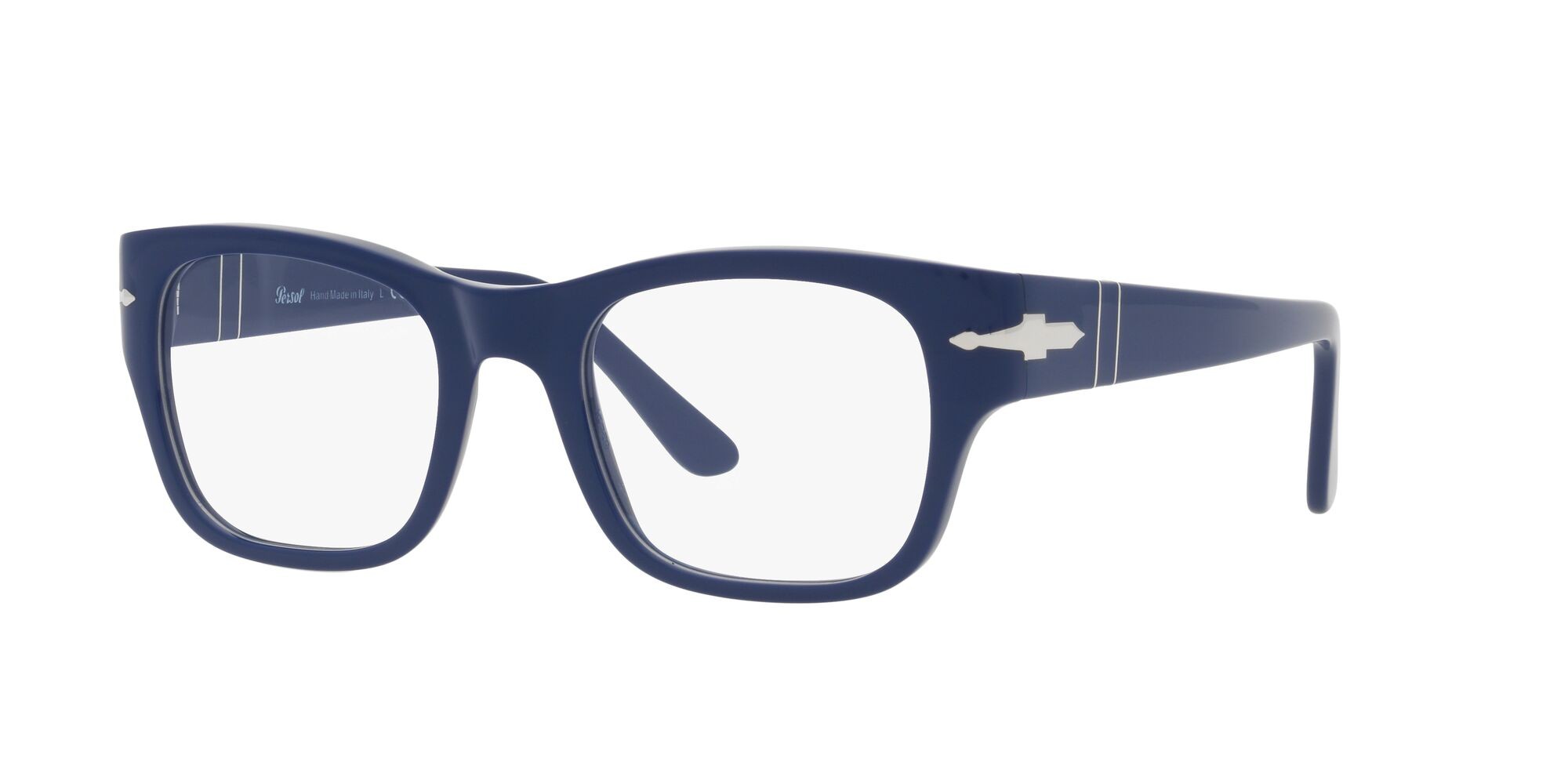 Occhiali da vista Persol PO 3297V (1170) colore blu forma rettangolare lenti lente demo