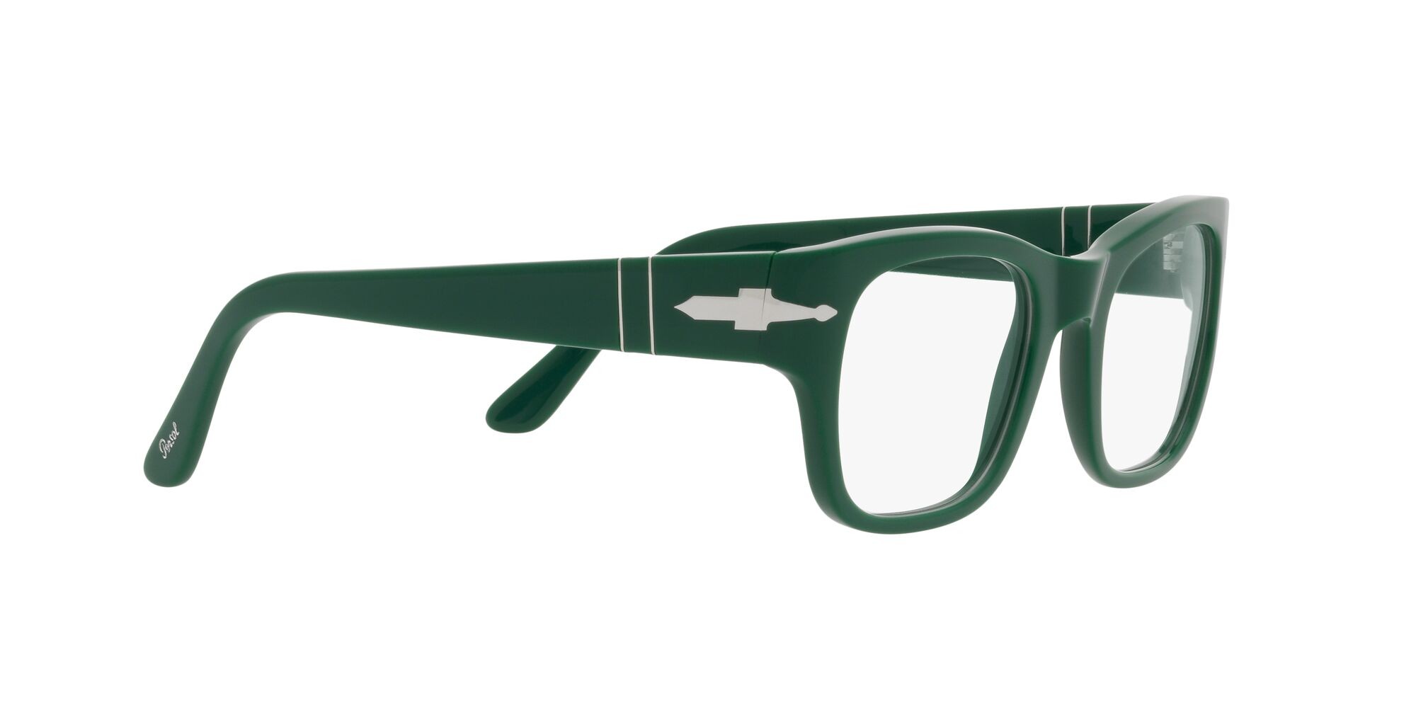 Occhiali da vista Persol PO 3297V (1171) colore verde forma rettangolare lenti lente demo