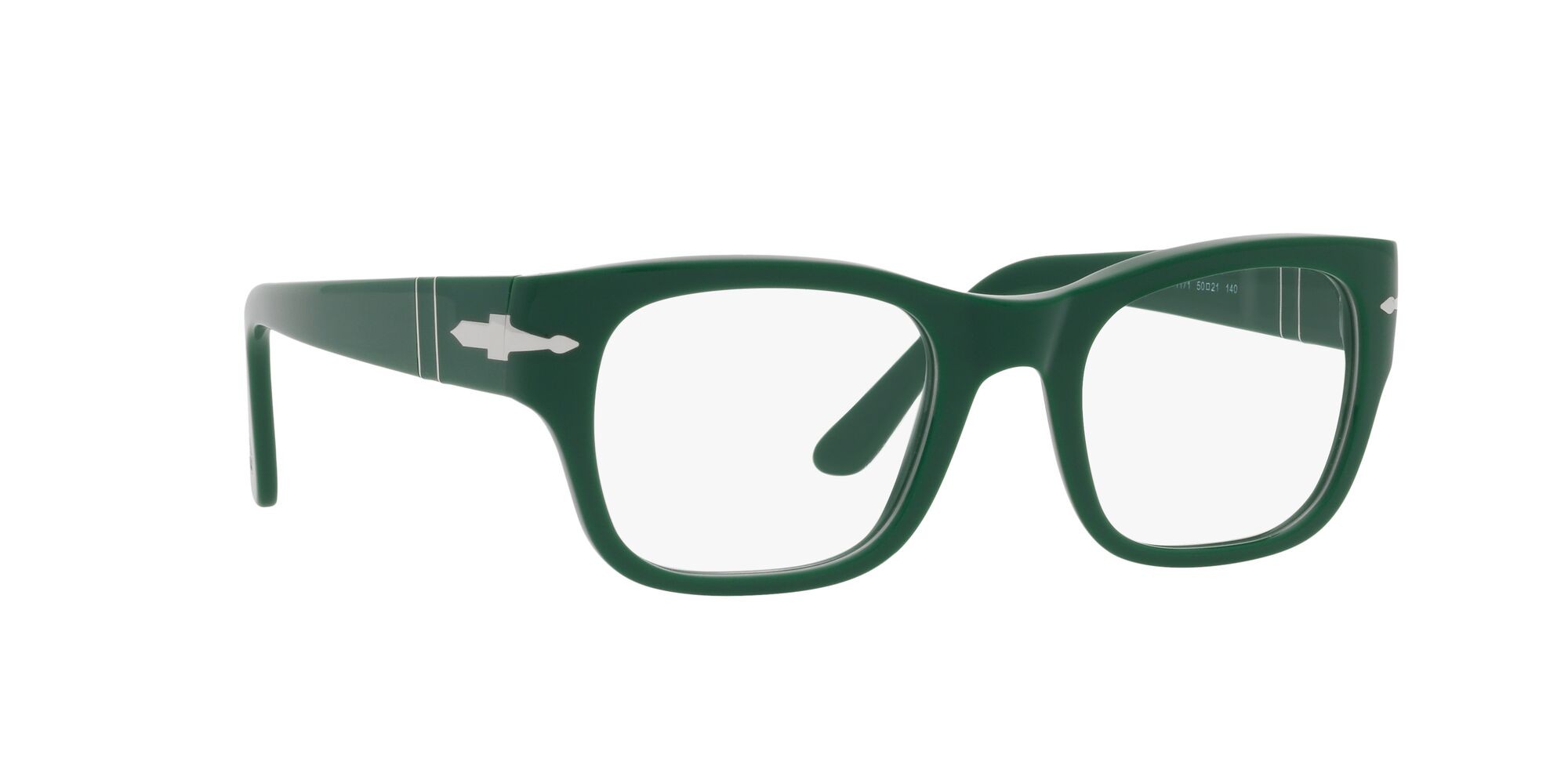 Occhiali da vista Persol PO 3297V (1171) colore verde forma rettangolare lenti lente demo