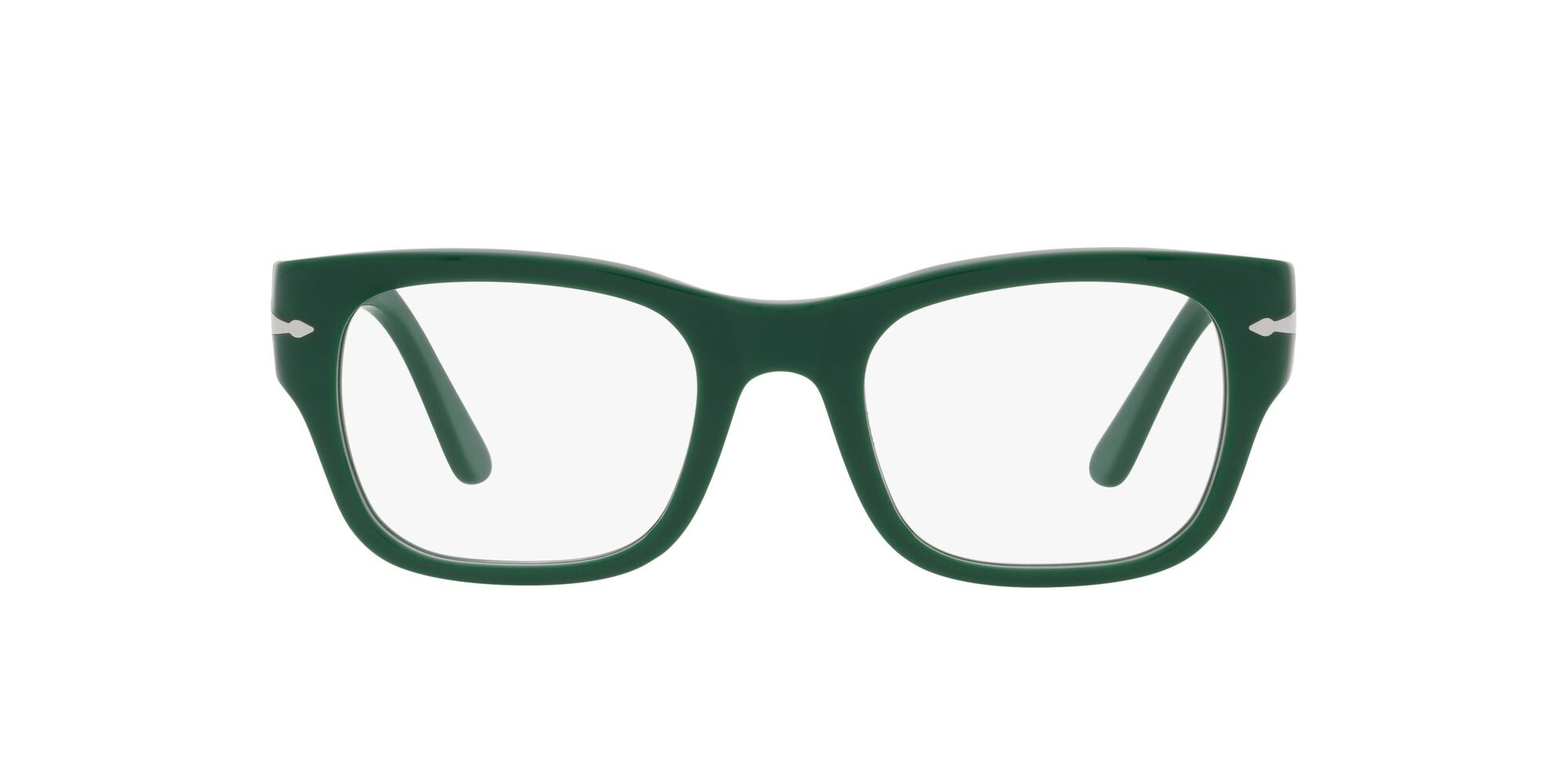 Occhiali da vista Persol PO 3297V (1171) colore verde forma rettangolare lenti lente demo