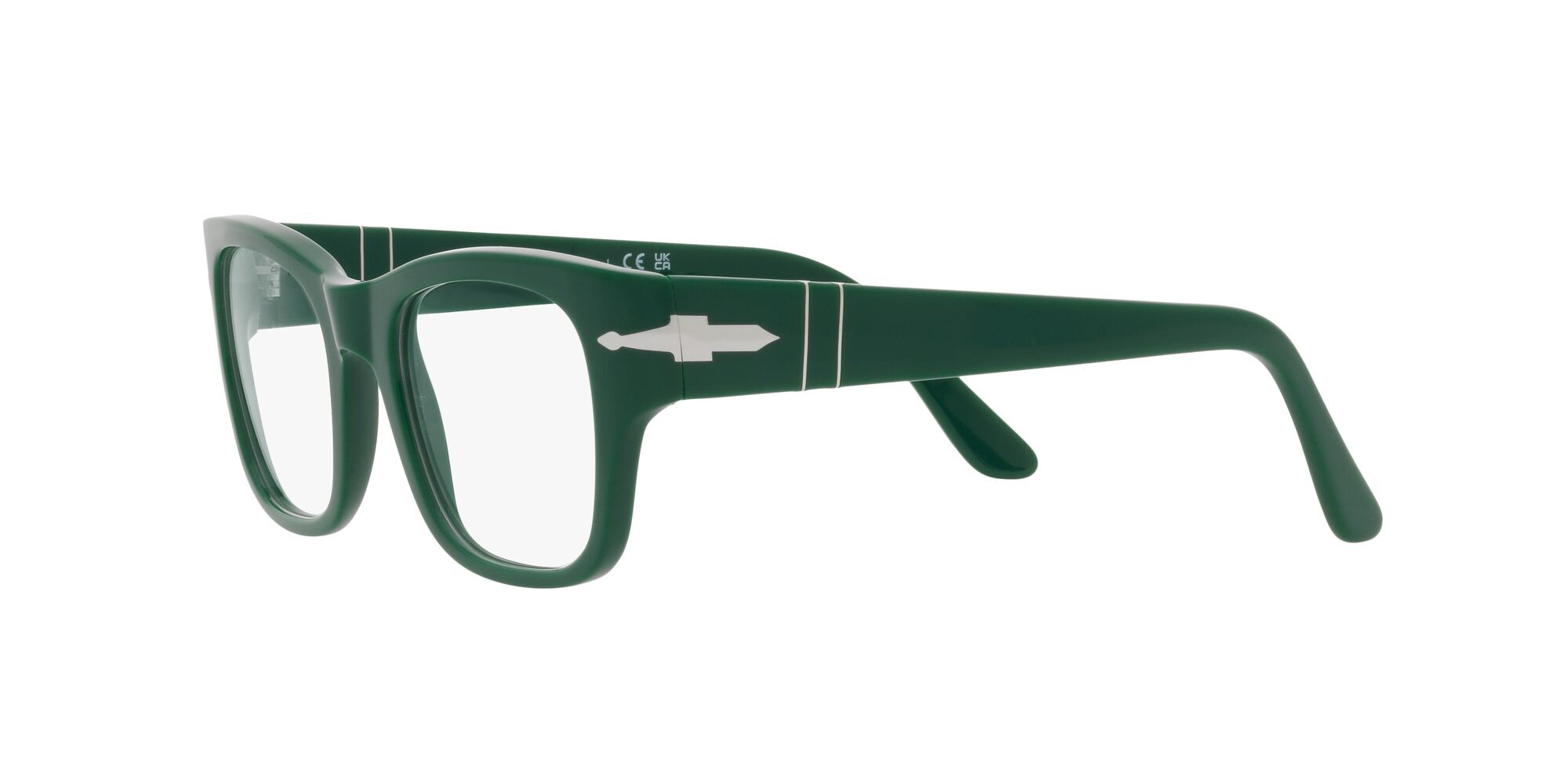 Occhiali da vista Persol PO 3297V (1171) colore verde forma rettangolare lenti lente demo