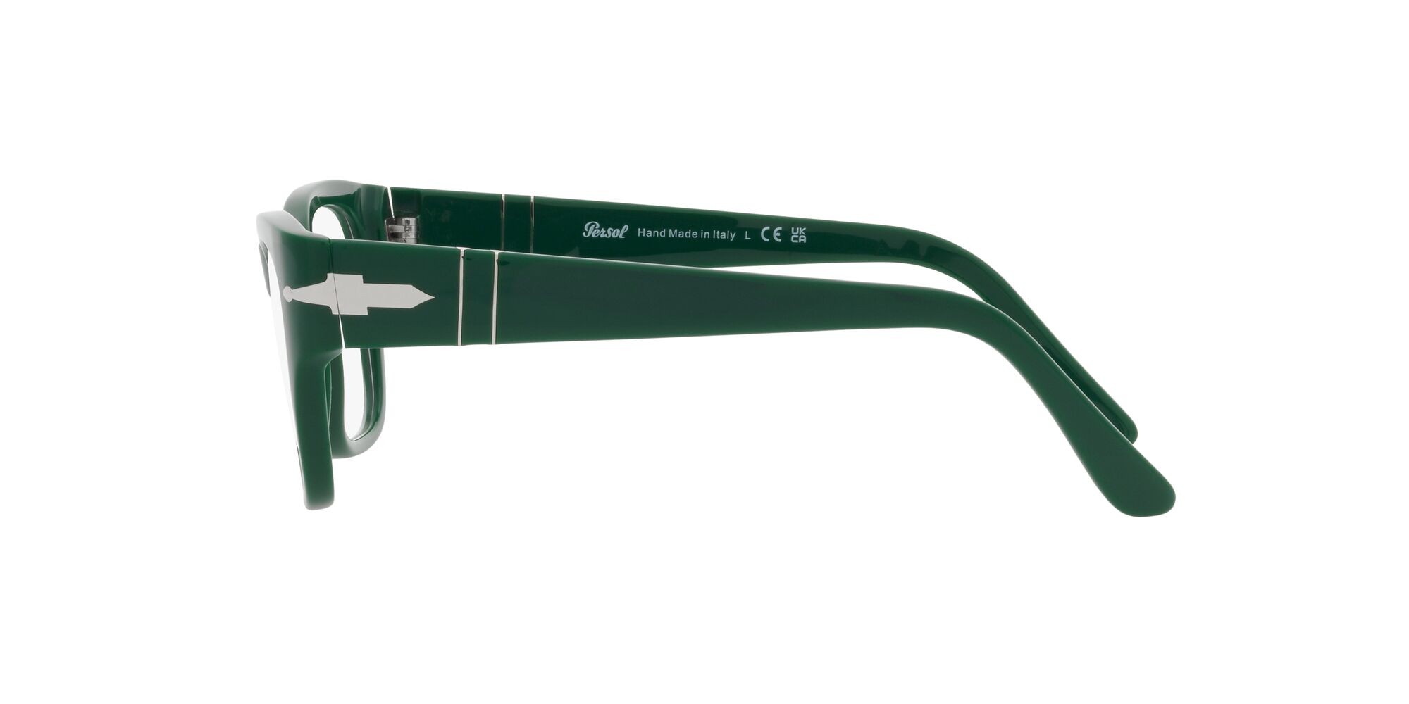 Occhiali da vista Persol PO 3297V (1171) colore verde forma rettangolare lenti lente demo
