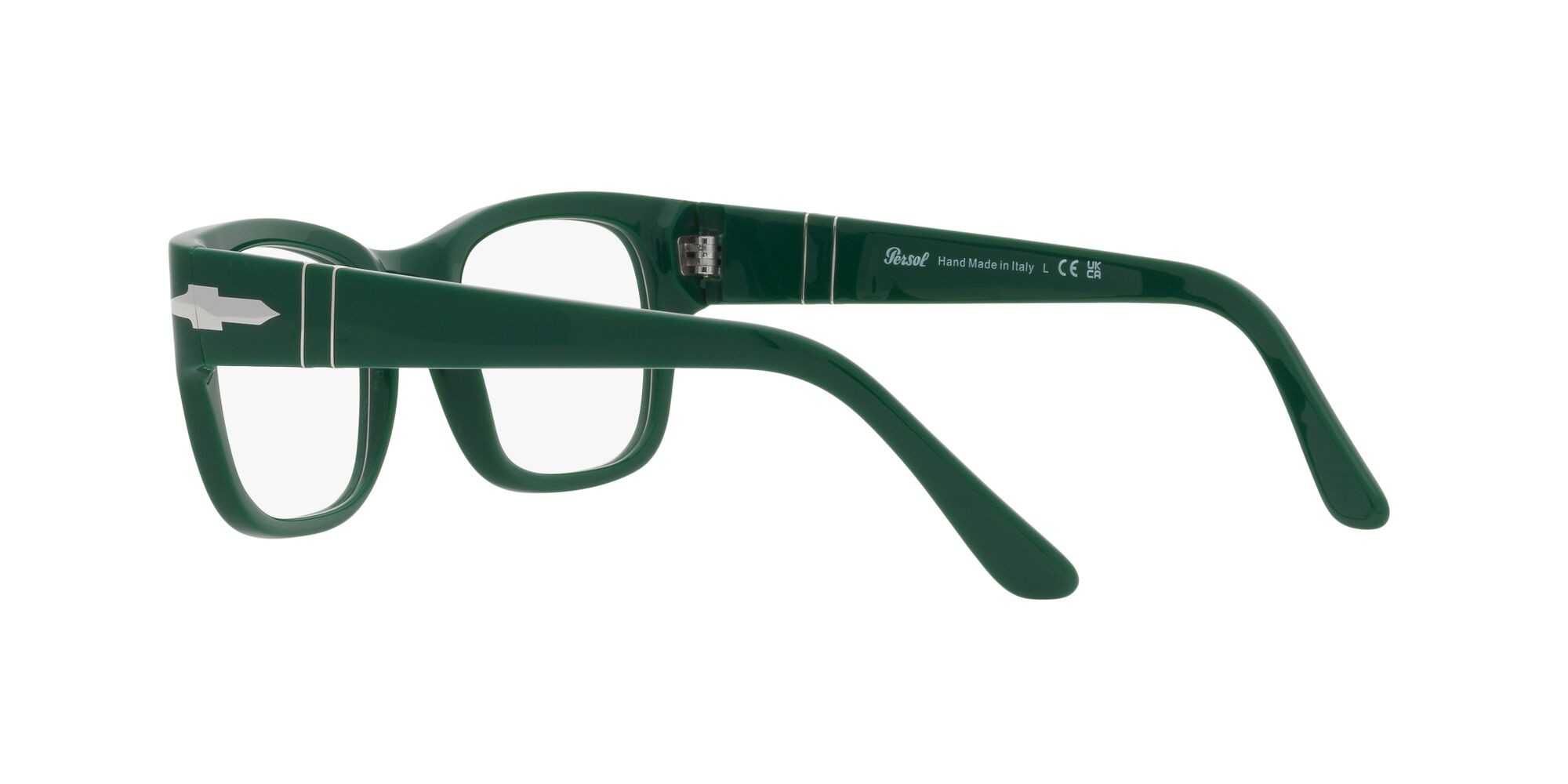 Occhiali da vista Persol PO 3297V (1171) colore verde forma rettangolare lenti lente demo