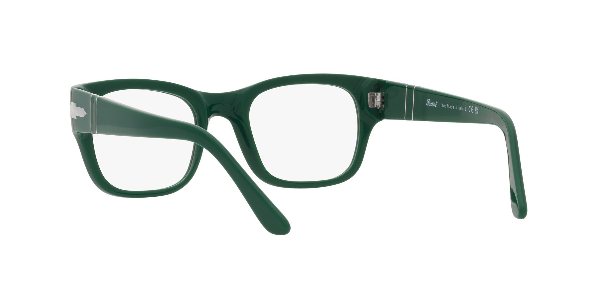 Occhiali da vista Persol PO 3297V (1171) colore verde forma rettangolare lenti lente demo
